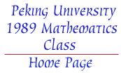 1989 Mathematics Class Home Page